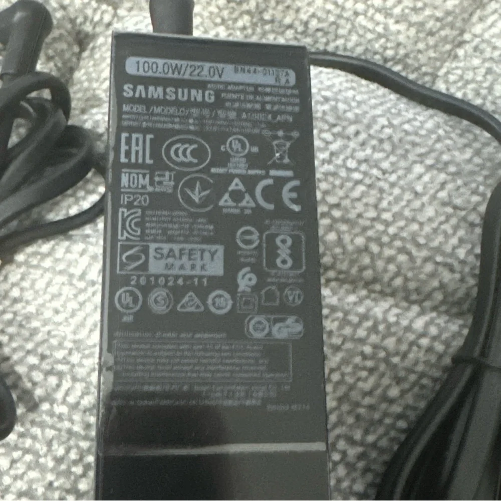 OEM Samsung Power Supply AC Adapter  100W 22V 4.54A Model A10024_APN